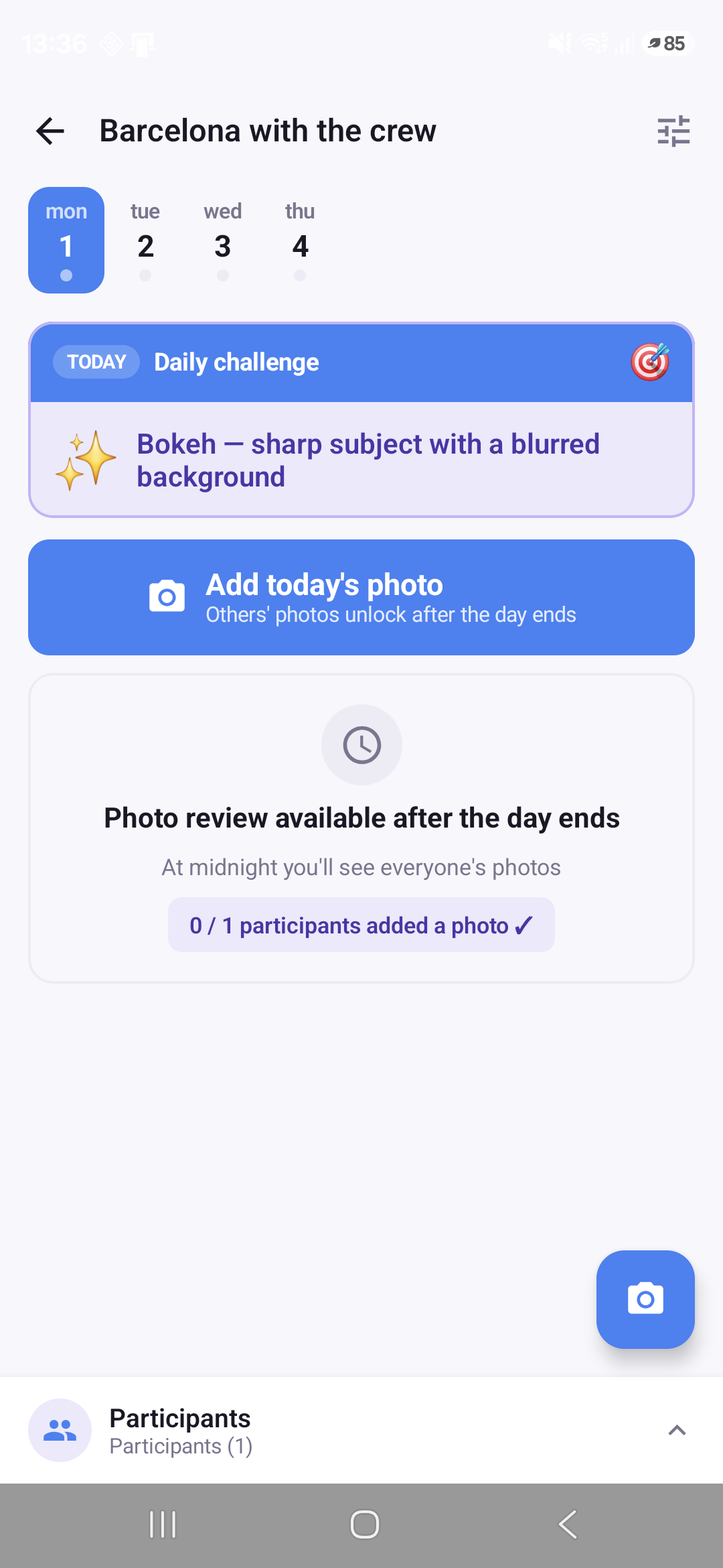 Daily challenge